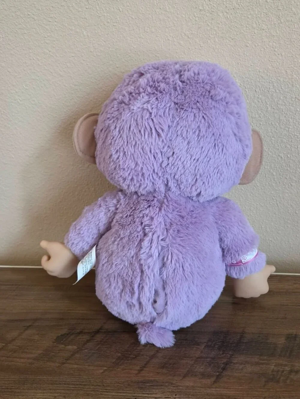 2015 Animal Babies Nursery Pink Monkey Baby Plush Jakks Sounds Works